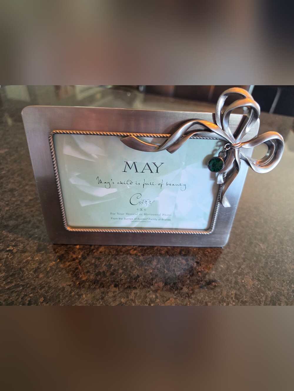 May Emerald Picture Frame